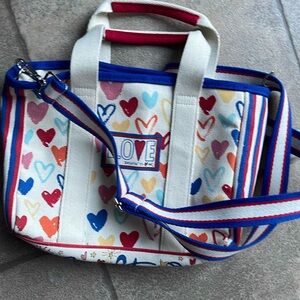 Brighton~Women’s Red, White & You Mini Tote